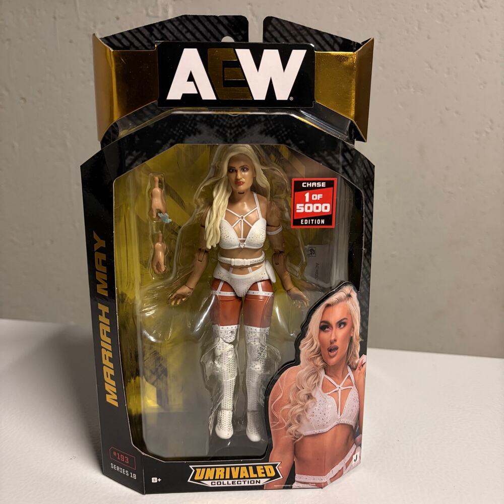 Chase 1 of 5000 Mariah May AEW Unrivaled Series 18 Figure #193 Blake Monroe